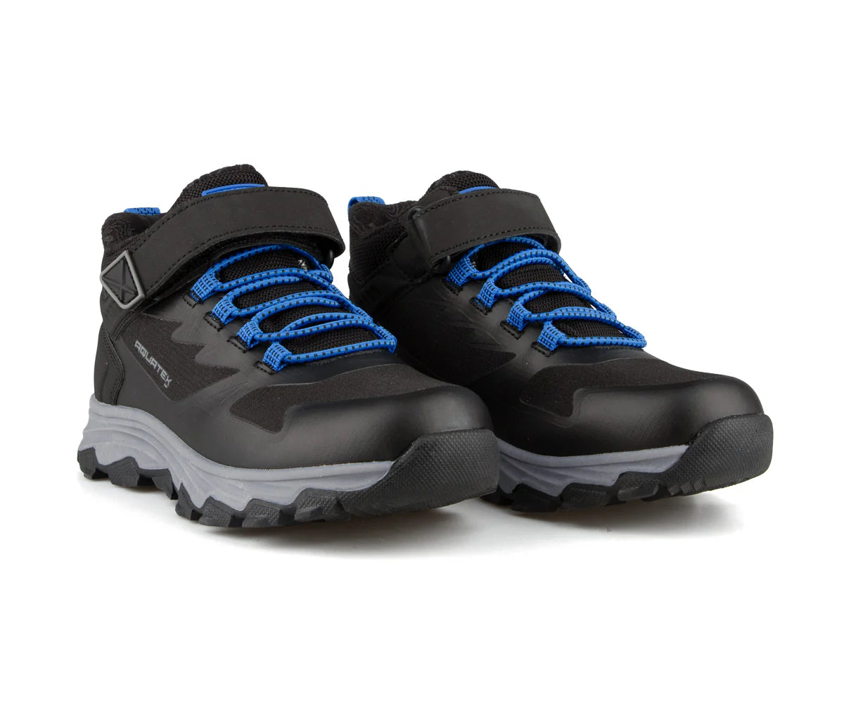 BOTTES MI-SAISON JUNIOR, ARBOK NOIR (12 À 5)