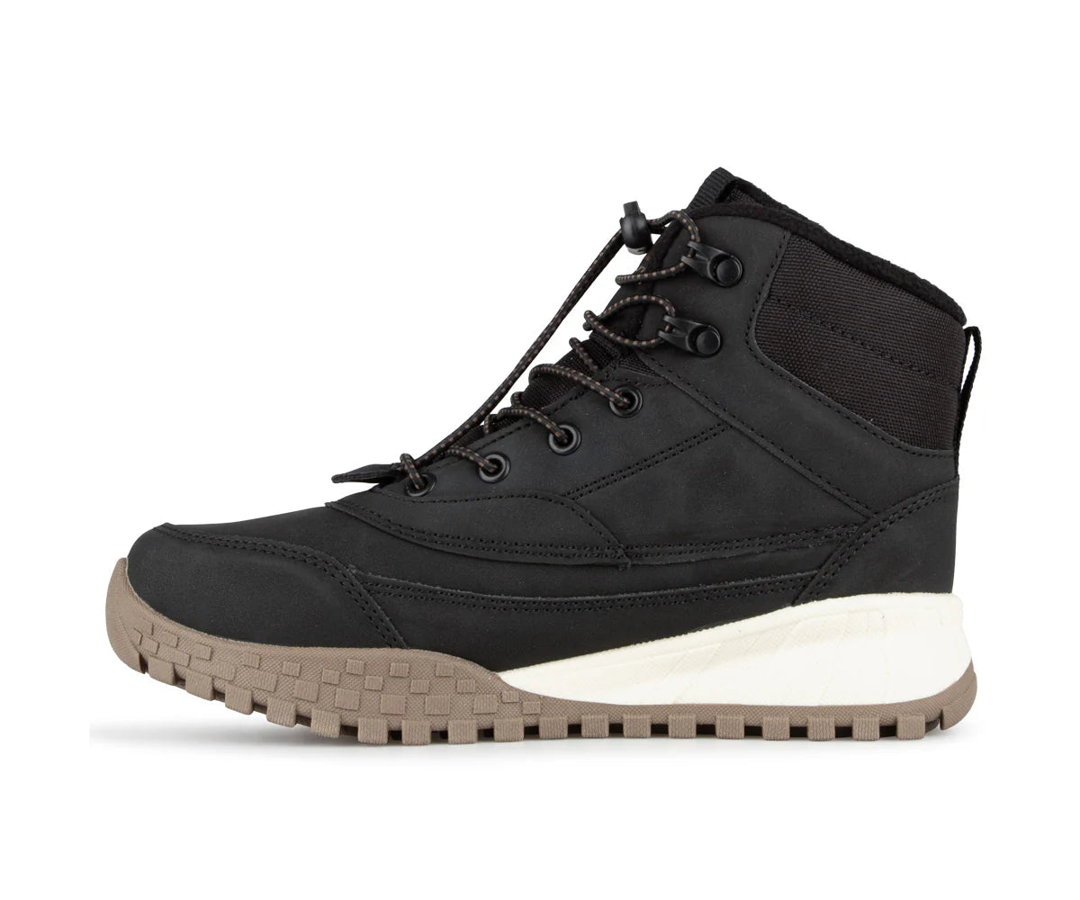 JUNIOR MID-SEASON BOOTS, ATTONEY BLACK (13 TO 7)