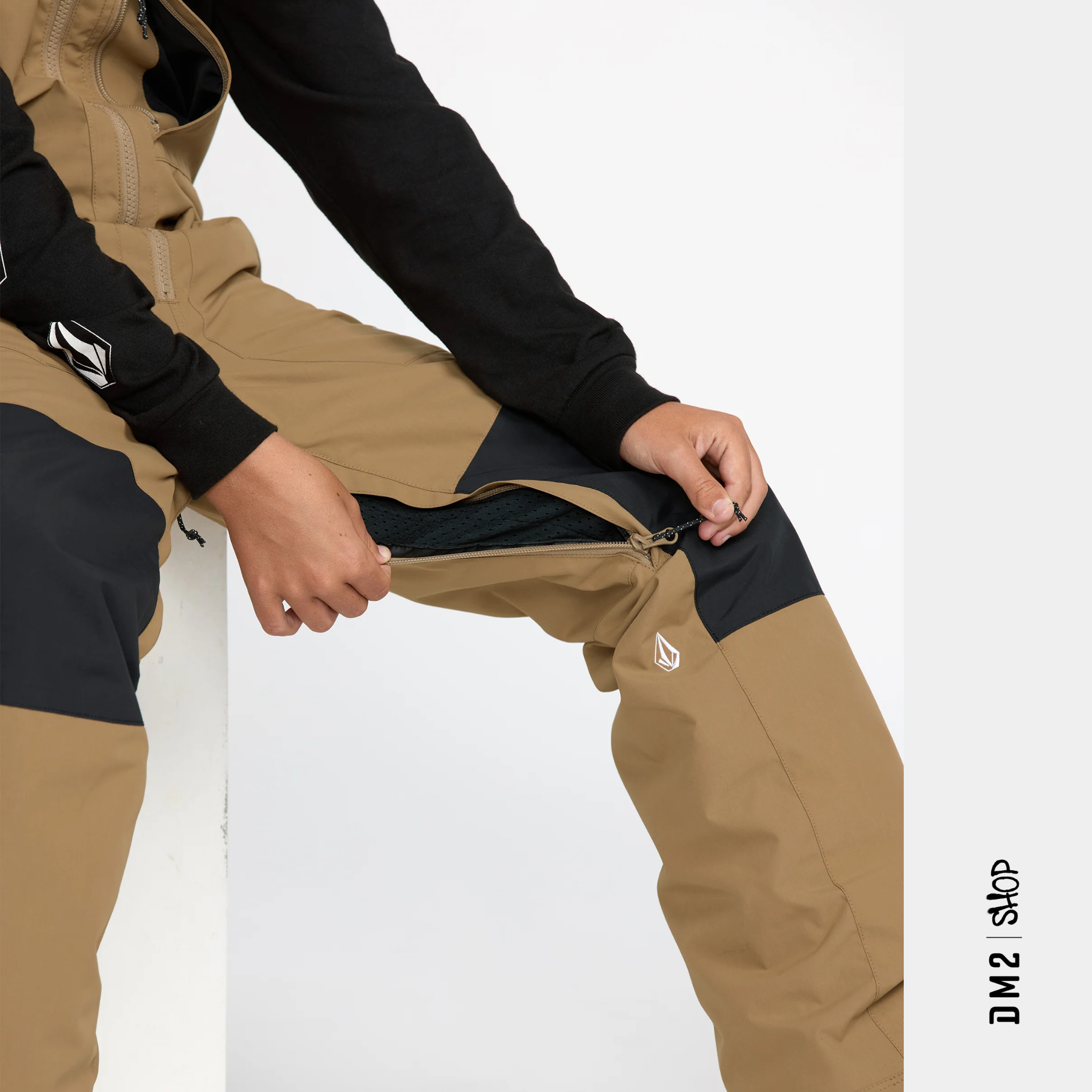 JUNIOR SNOW OVERALLS - BARKLEY - BRONZE