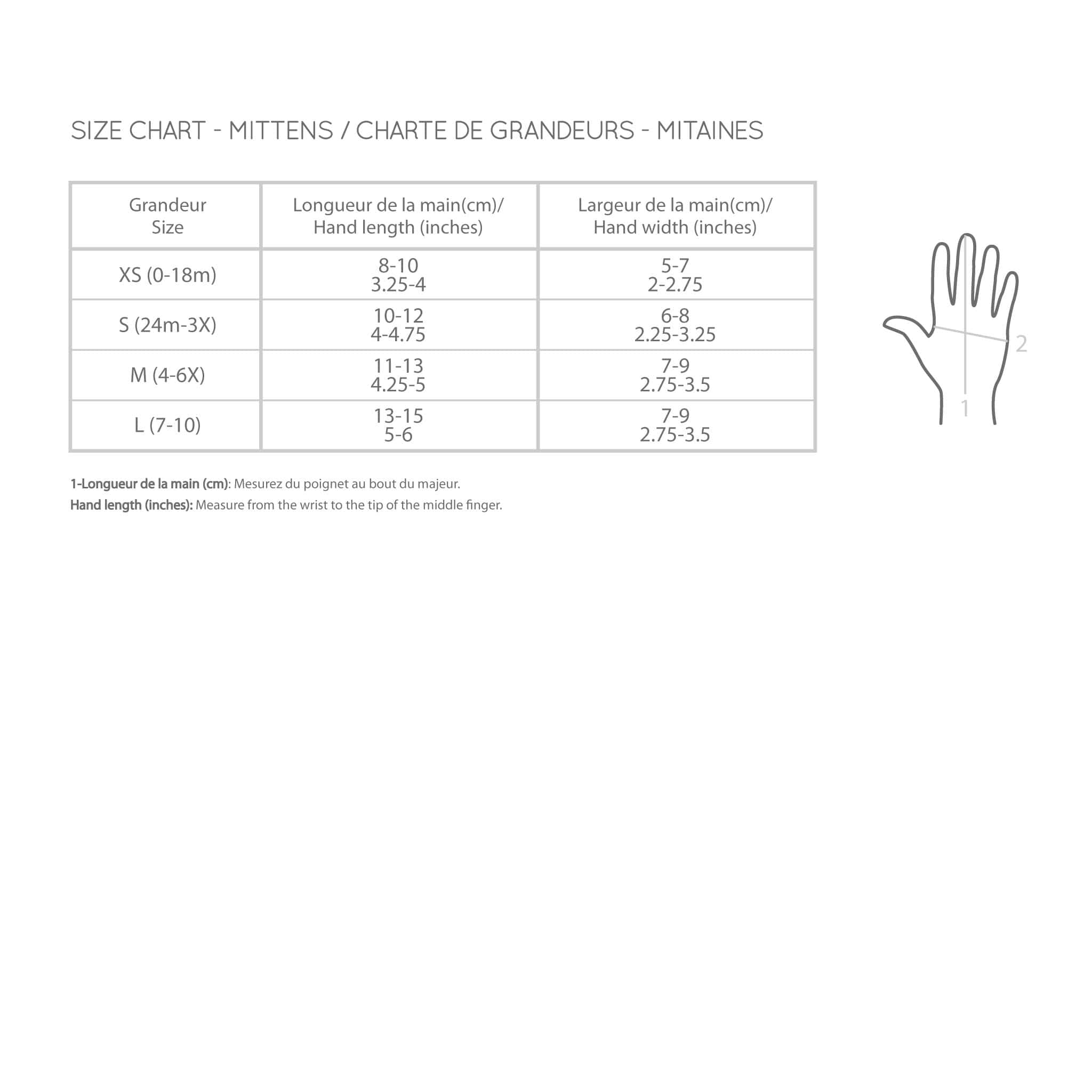 MITAINES MI-SAISON ENFANT, FRAMBOISE (0 À 6X ANS)