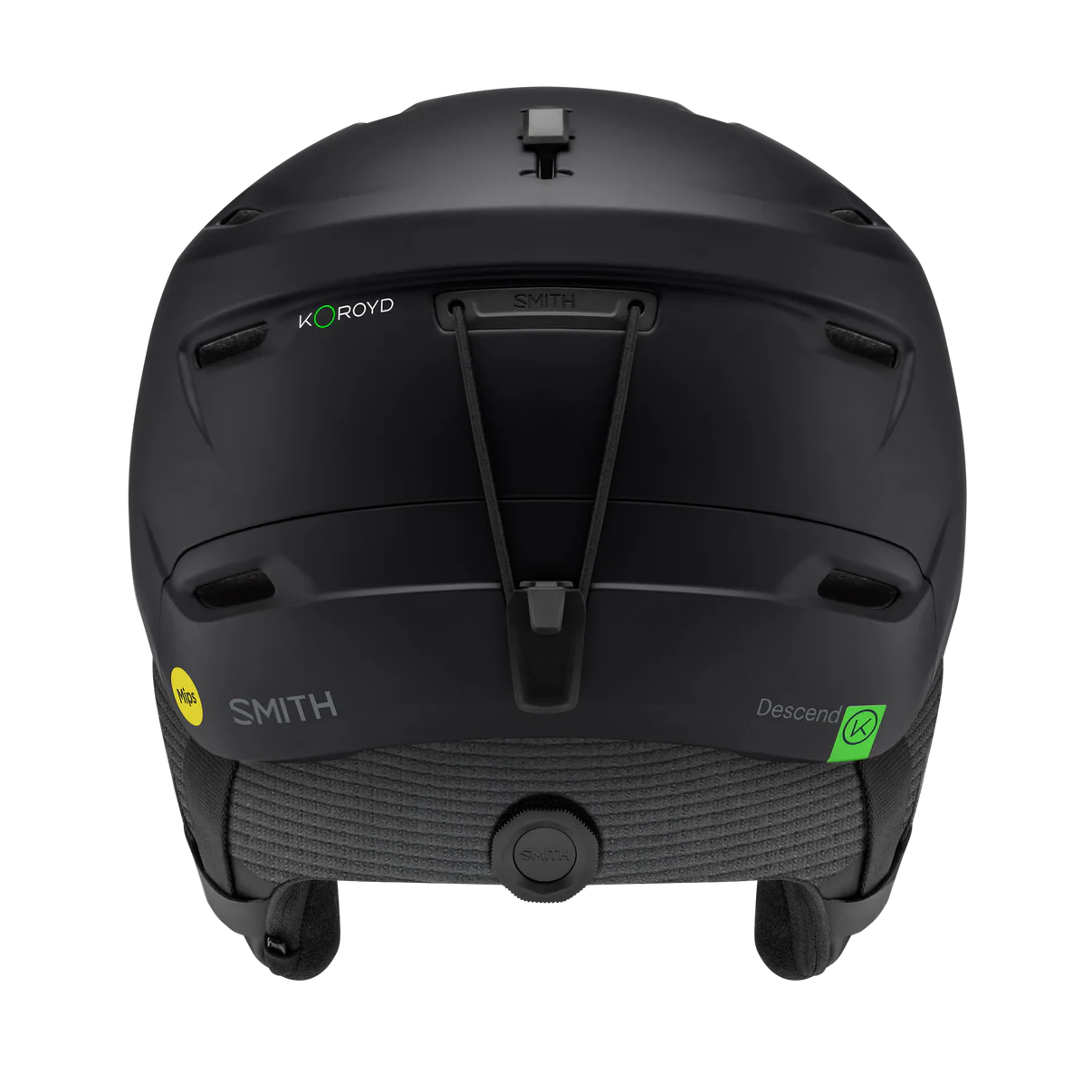 CASQUE SKI SNOW ADULTE DESCEND MIPS NOIR SMITH MAHEU GO SPORT DOS