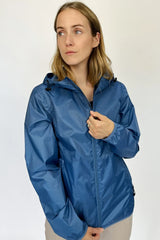 MANTEAU IMPERMÉABLE POUR FEMME, RAINDROP 2084 BLEU VERTICAL MAHEU GO SPORT 2