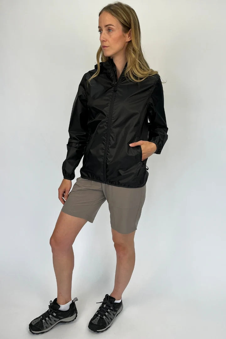 MANTEAU IMPERMÉABLE POUR FEMME, RAINDROP NOIR