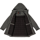 MANTEAU D'HIVER POUR FEMME, NEW PICCA GRIS