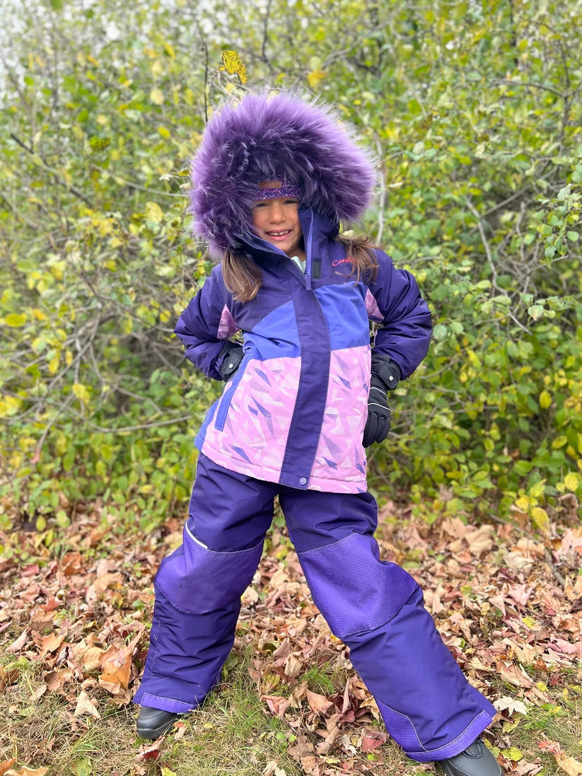 HABIT D'HIVER JUNIOR, PENDULA MAUVE (8 À 14 ANS)
