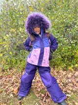 HABIT D'HIVER JUNIOR, PENDULA MAUVE (8 À 14 ANS)