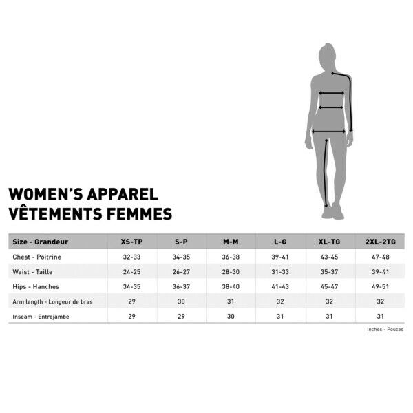 Chandail sous-vêtement chauffant avec glissière ¼ Proton -  Femme||Proton Heated base layer shirt with ¼ zip - Women’s