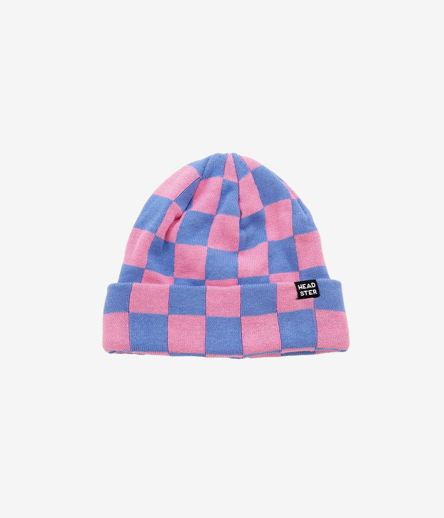 HEADSTER KIDS // TUQUES ENFANT CHECK YOURSELF ( 2 couleurs ), rose