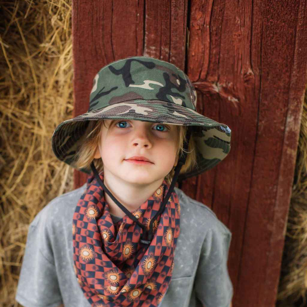 BUCKET HAT CAMO ENFANT