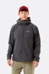 MANTEAU IMPERMÉABLE HOMME, DOWNPOUR ECO GRAPHENE RAB MAHEU GO SPORT